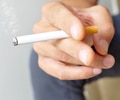 cigarette in hand