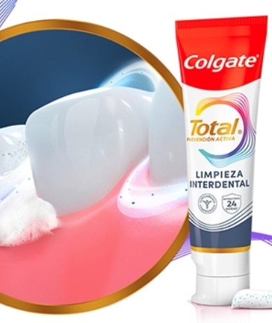Colgate Total combate bacterias
