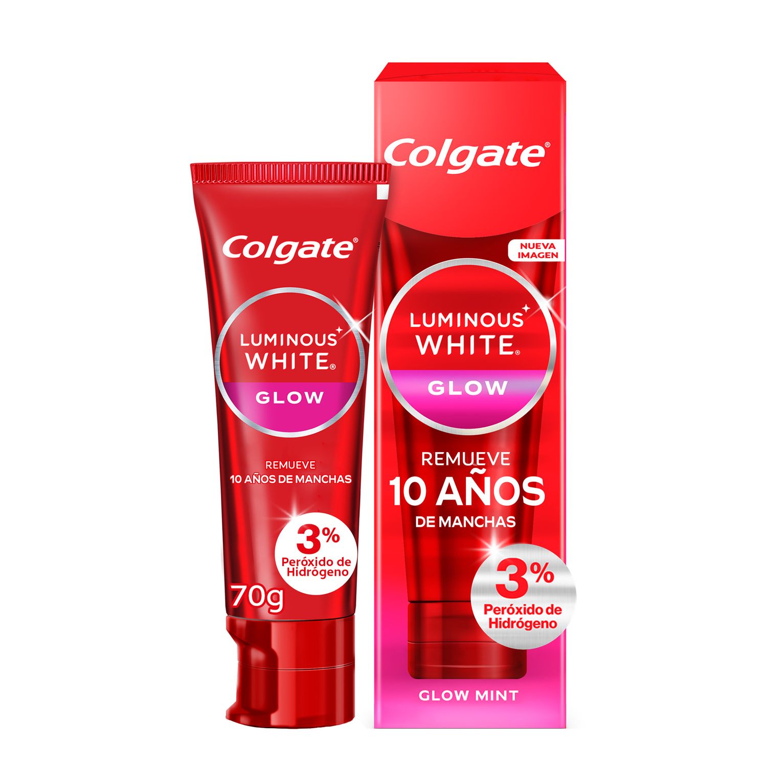 Pasta de dientes blanqueadora Colgate Luminous White Glow