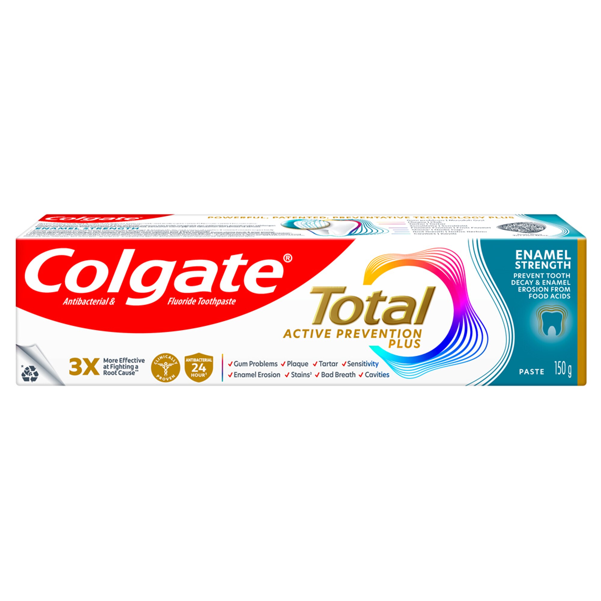 Colgate® Total Active Prevention Toothpaste - Enamel Strength | Colgate ...