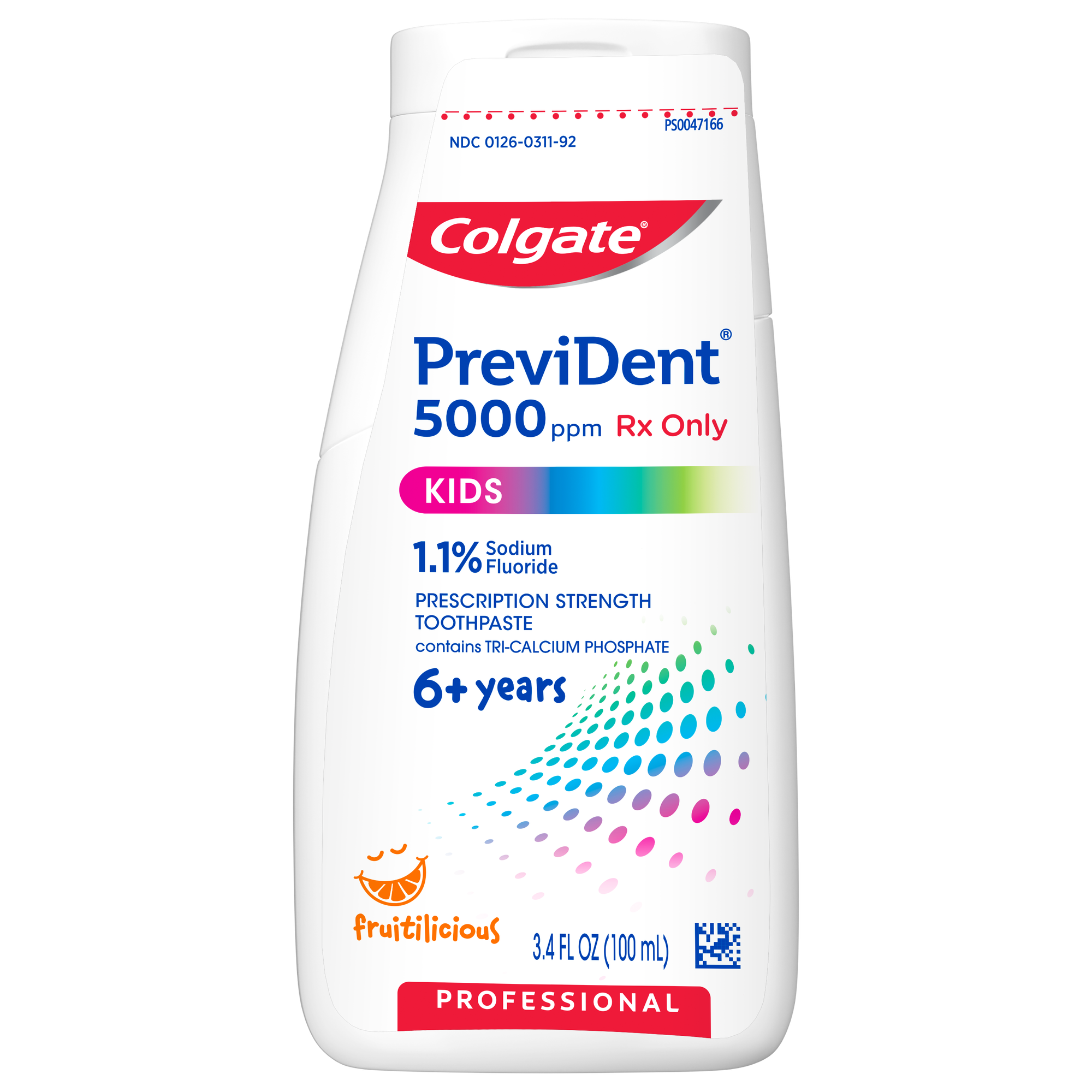 ® PreviDent® 5000 ppm Kids (1.1% Sodium Fluoride), Fruitilicious