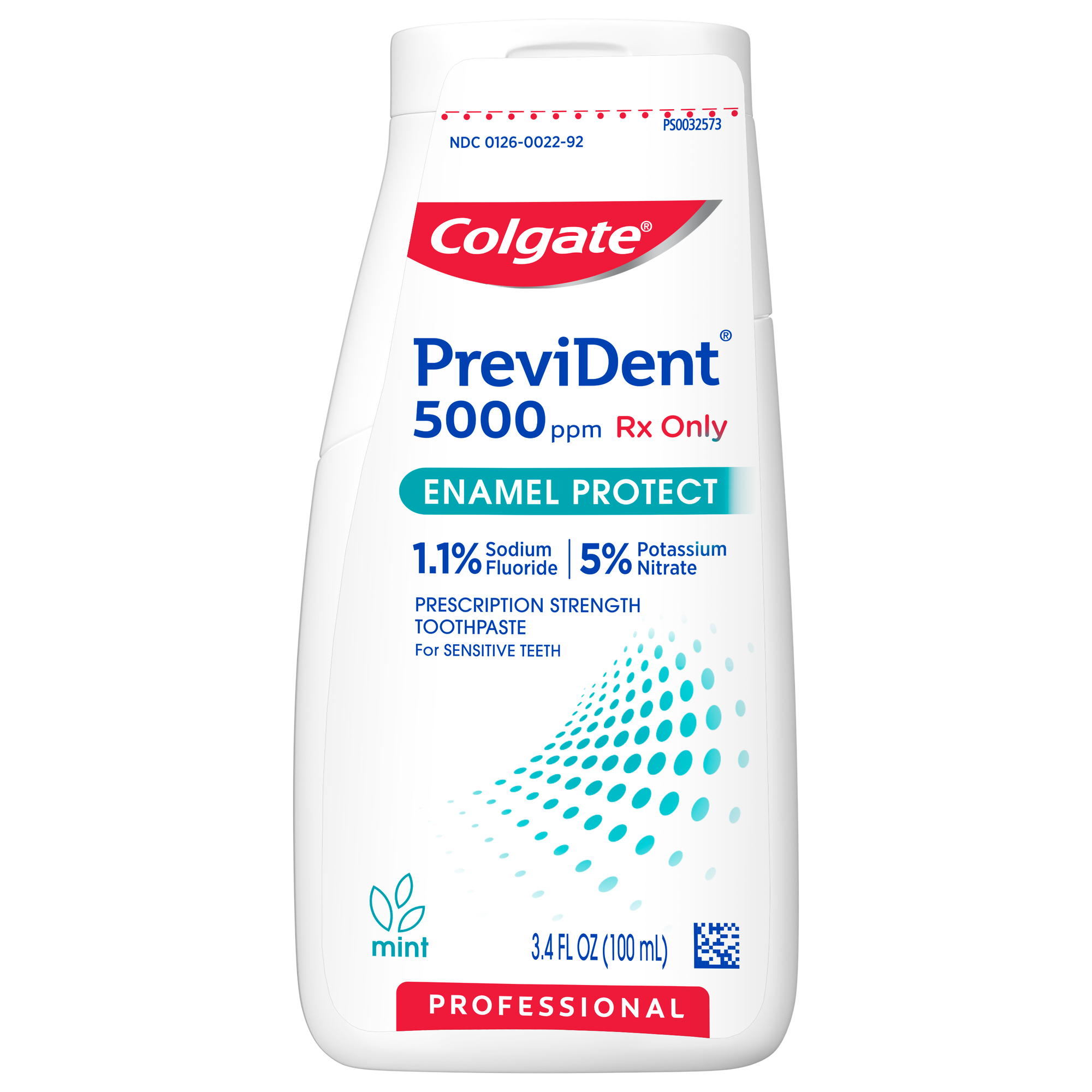 ® PreviDent® 5000 ppm Enamel Protect (1.1% Sodium Fluoride, 5% Potassium Nitrate), Mint