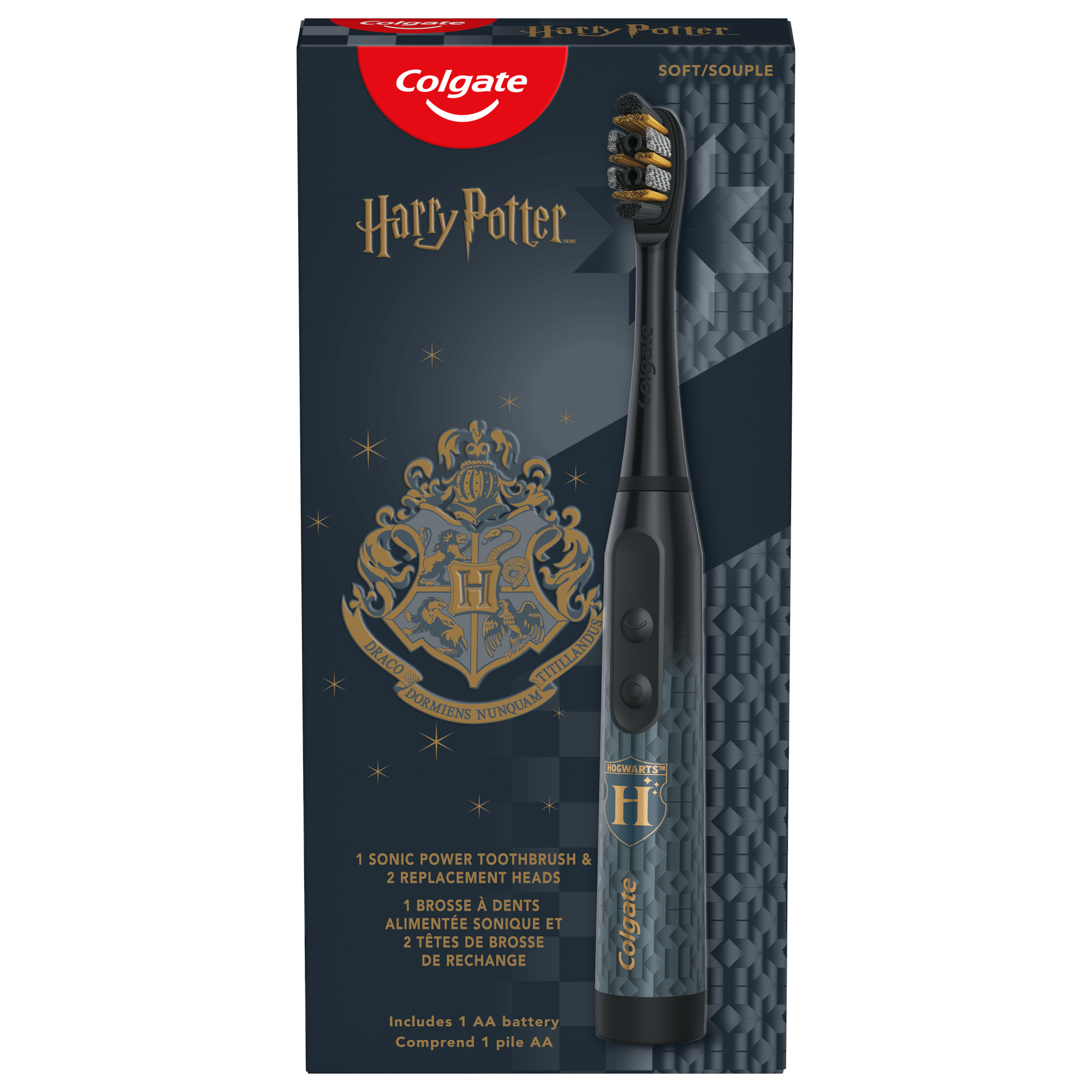 Colgate Harry Potter Adult Battery Powered Electric Toothbrush