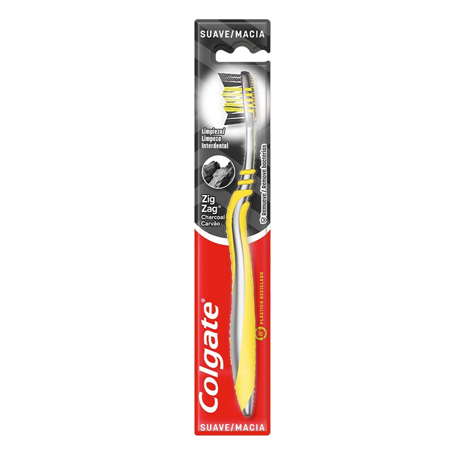 Cepillo de dientes Colgate Zig Zag Carbon | Colgate ZigZag