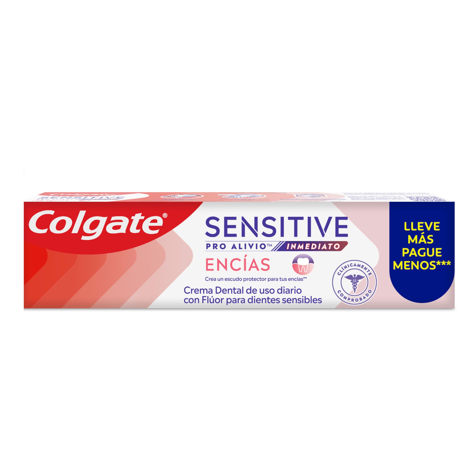 Crema Dental sensibilidad Colgate Sensitive Pro-Alivio Inmediato Encías ...