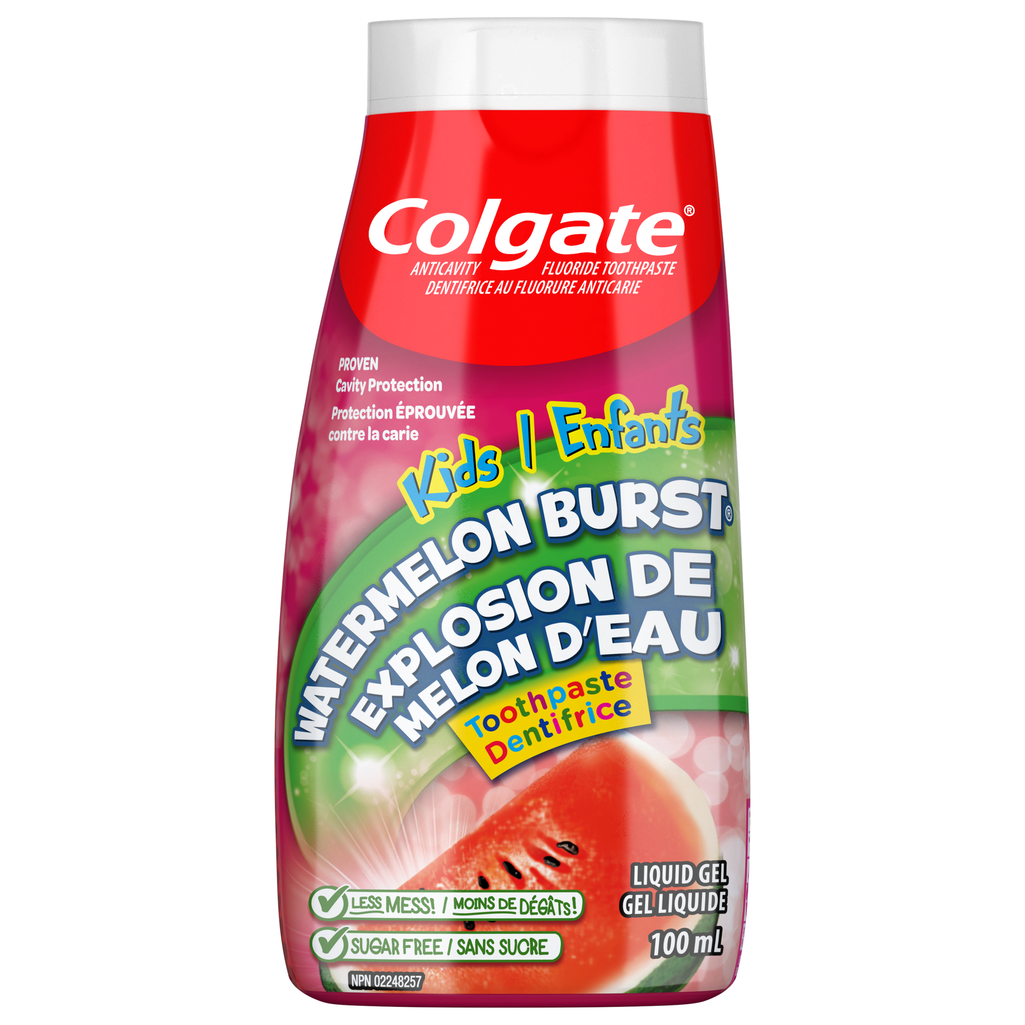 Dentifrice et rince-bouche gel liquide 2-in-1 Colgate Kids Watermelon ...