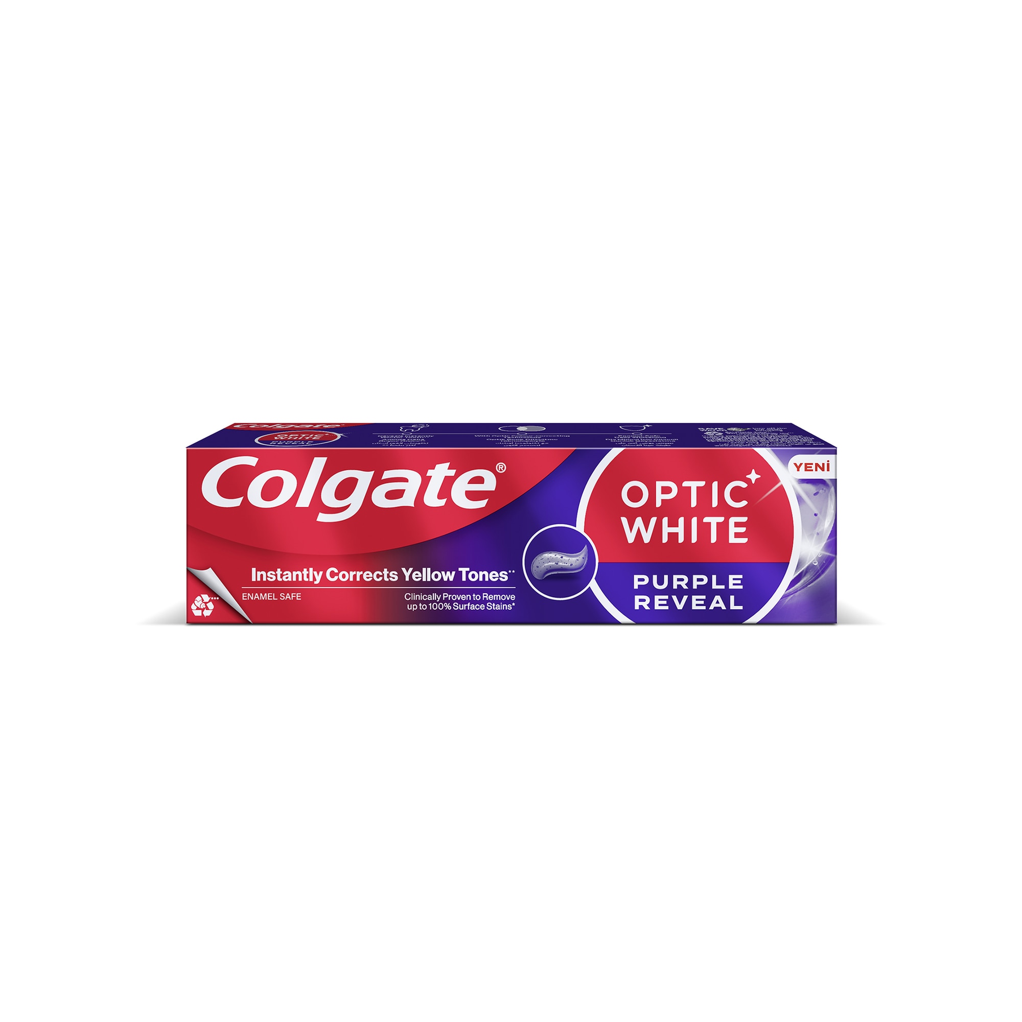 Colgate Optic White Purple Reveal Diş Macunu | Colgate Optic White Purple