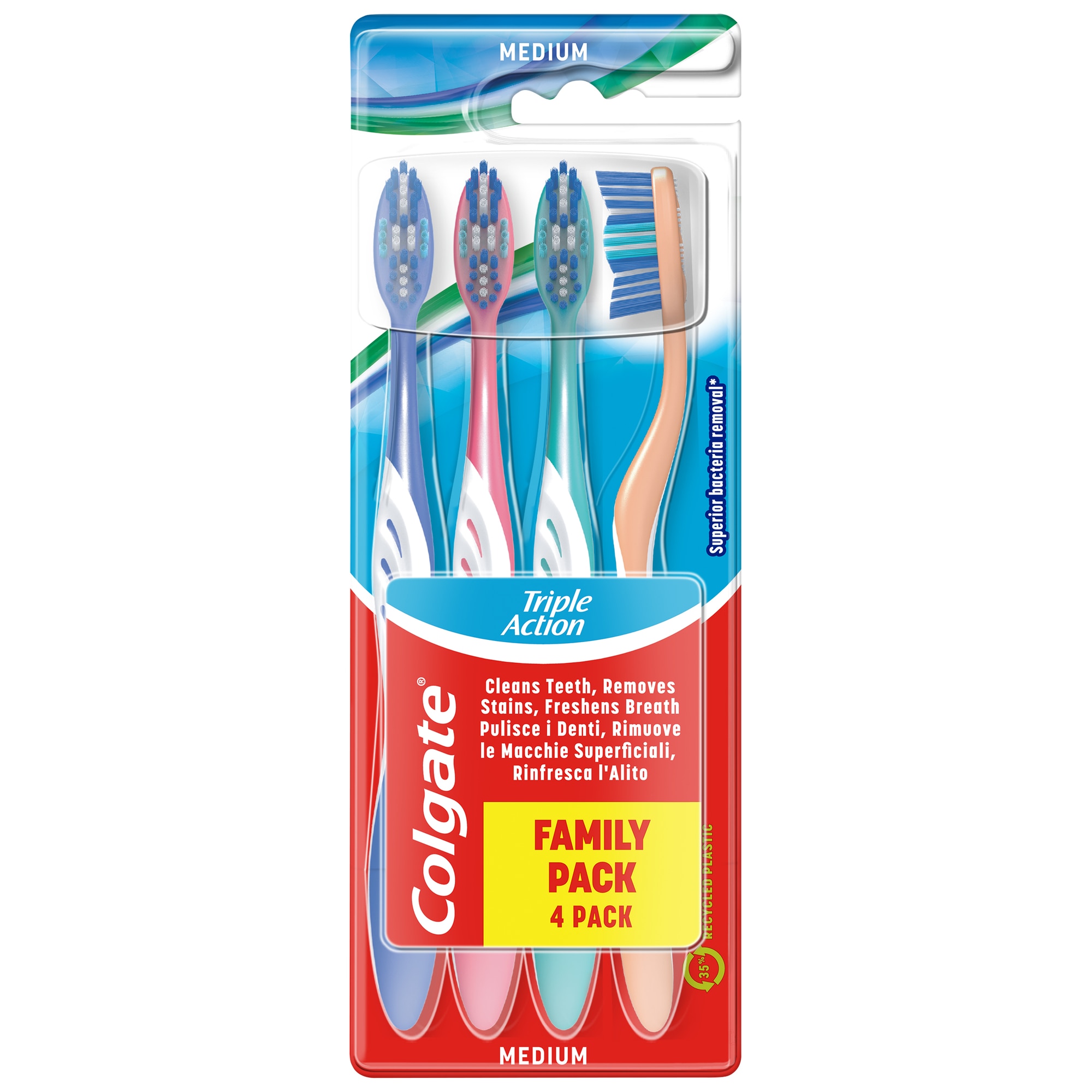 Escova de dentes manual Colgate Slim Soft Deep Clean