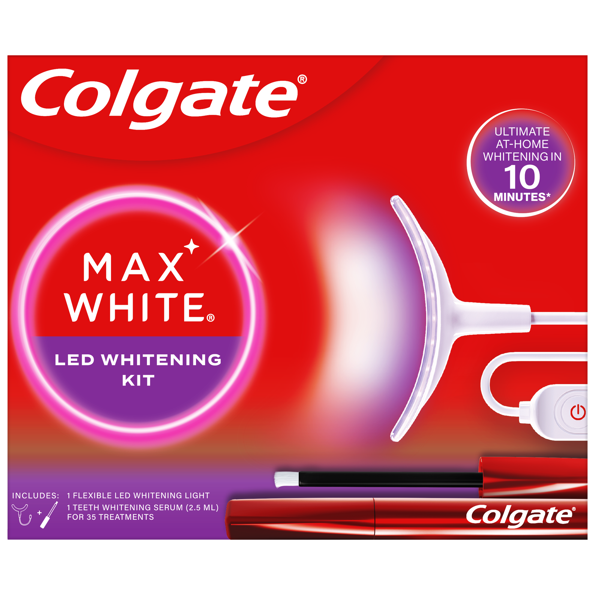 Colgate Max White Ultimate At Home LED Teeth Whitening Kit | Colgate ...