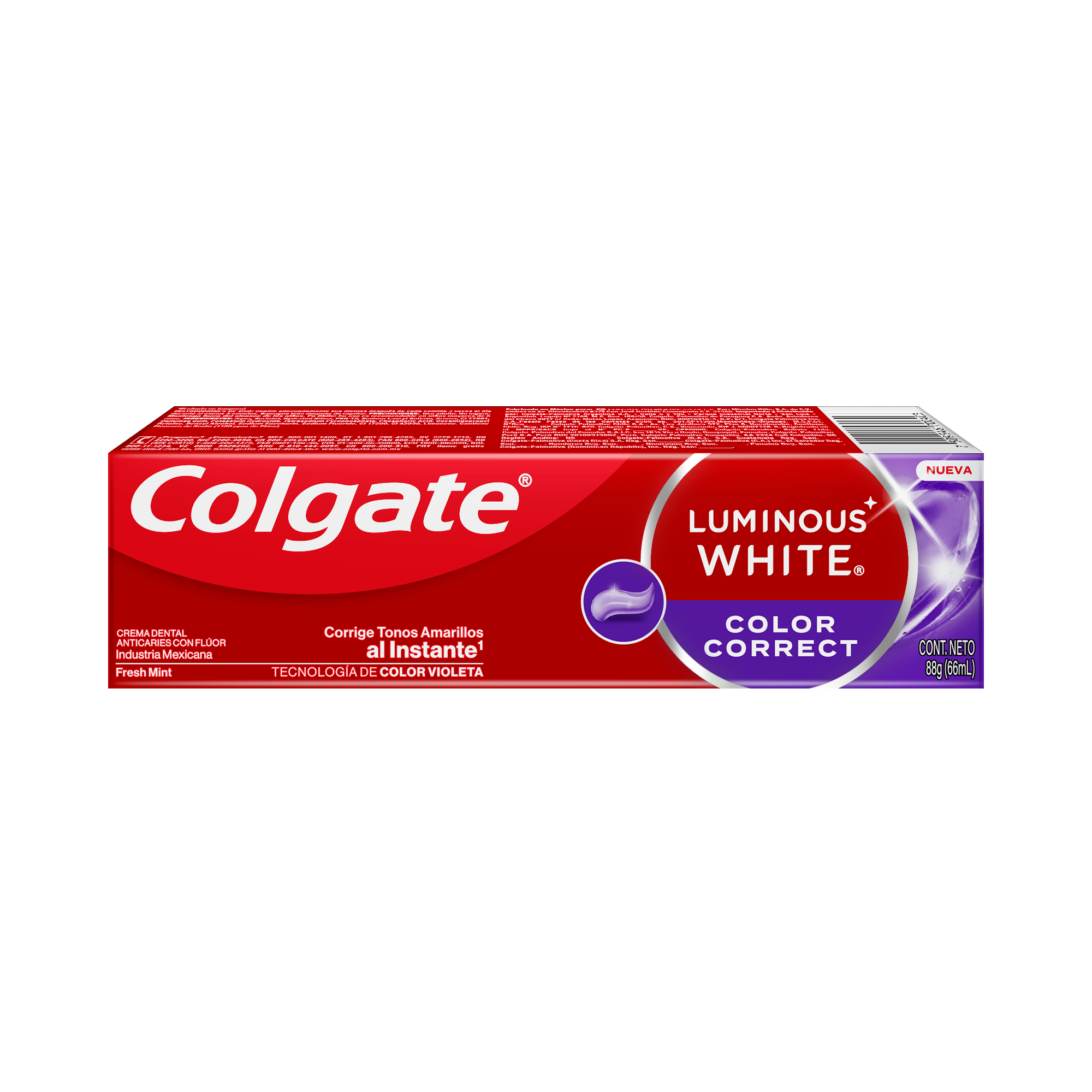 Pasta dental Colgate Luminous White Color Correct