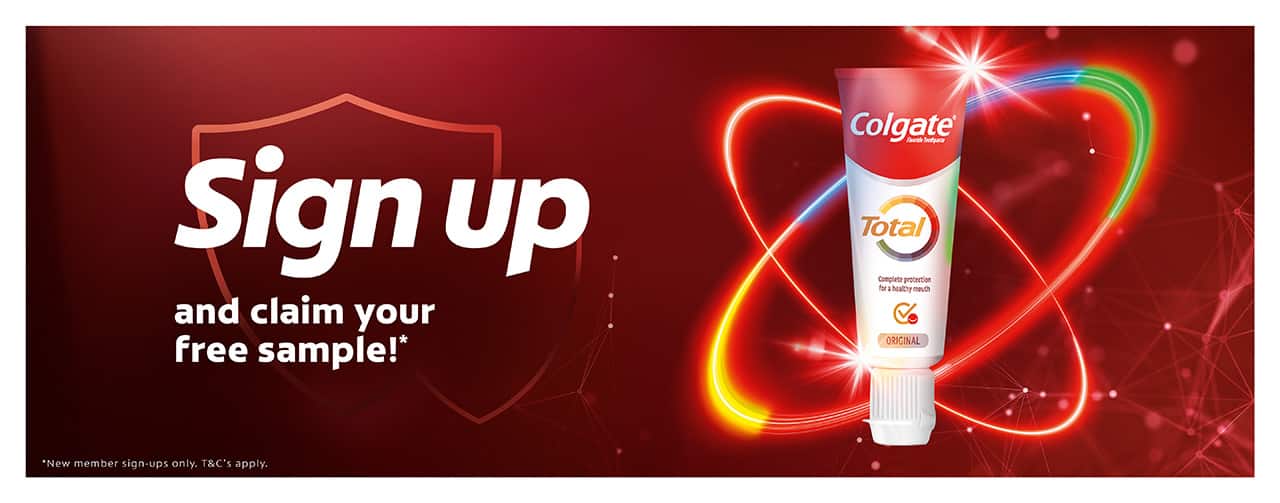 Sign up to Colgate newsletters