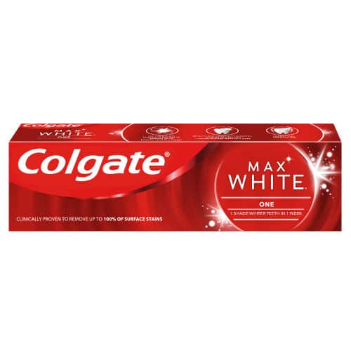 Colgate<sup>®</sup> Max White One Whitening Toothpaste 75ml