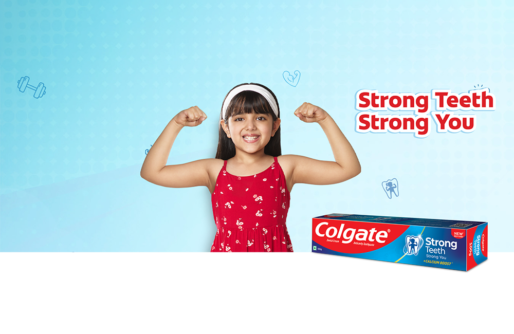 Colgate Strong Teeth Toothpaste with Calcium Boost