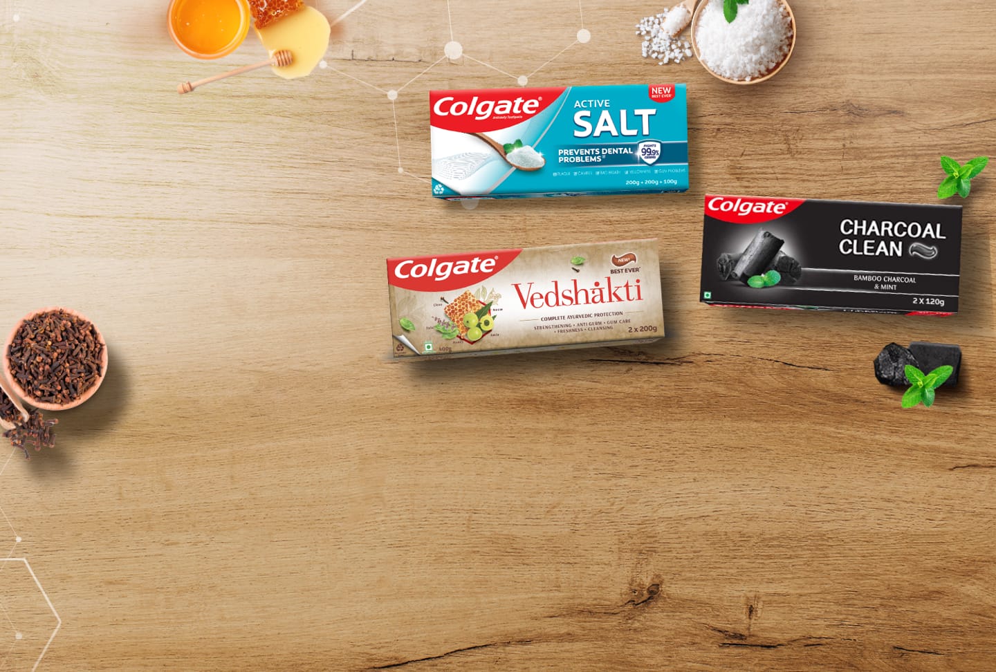 Best of Naturals, perfected by Colgate's Science Best of Naturals, perfected by Colgate's Science