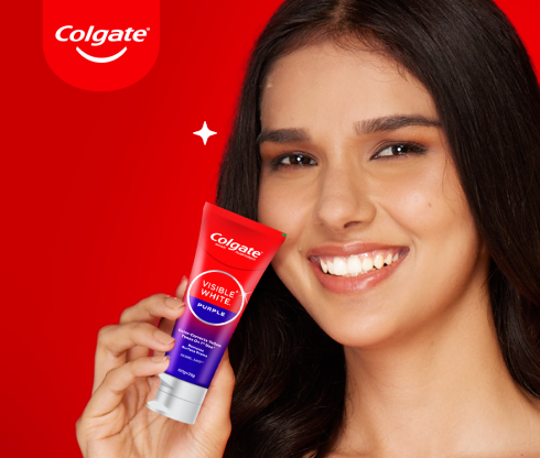 Rinse and repeat and start noticing whiter teeth from first use*.