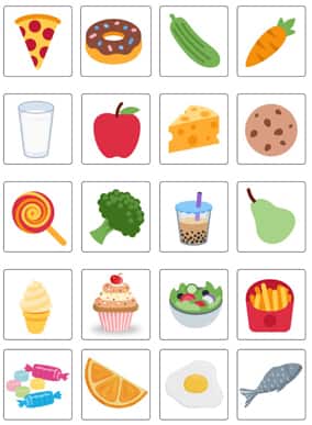 Module 2 - Good Food Bad Food Game