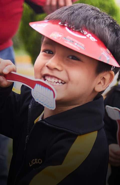 Hombre sonriendo