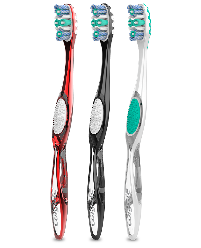 Packshot of Colgate<sup>®</sup> 360⁰<sup>®</sup> Advanced Optic White<sup>®</sup> Manual Toothbrush