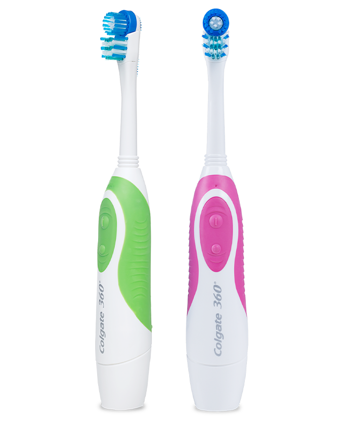 Packshot of Colgate<sup>®</sup> 360°<sup>®</sup> Total<sup>®</sup> Advanced Powered Toothbrush