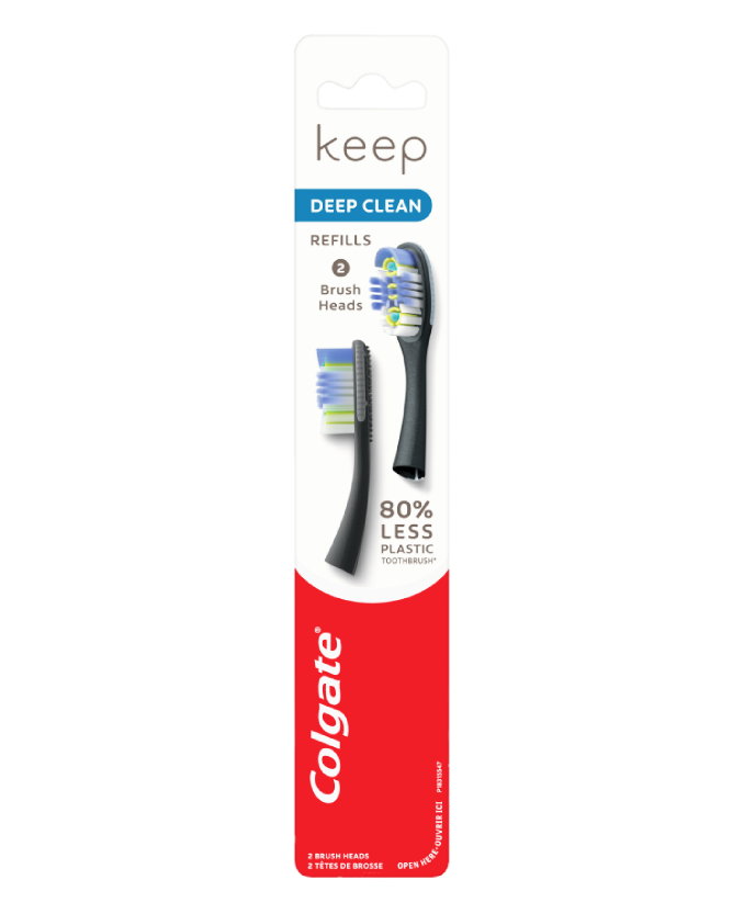 Colgate® Keep Deep Clean Replacement Toothbrush Heads Colgate®