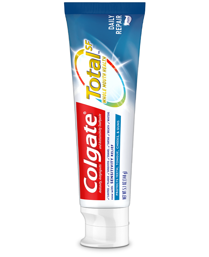 Packshot of Colgate Total<sup>SF</sup> Daily Repair<sup>™</sup> Toothpaste