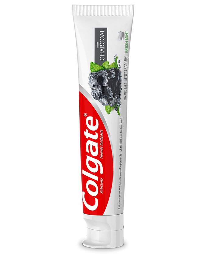 Packshot of Colgate<sup>®</sup> Revitalizing White with Activated Charcoal