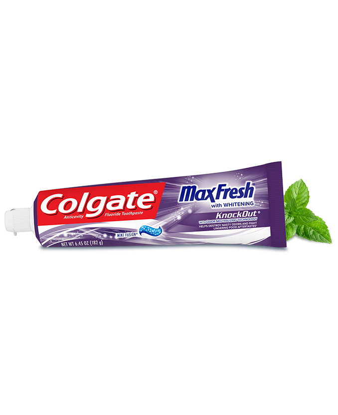 Packshot of Colgate<sup>®</sup> Max Fresh<sup>®</sup> Knockout<sup>™</sup>