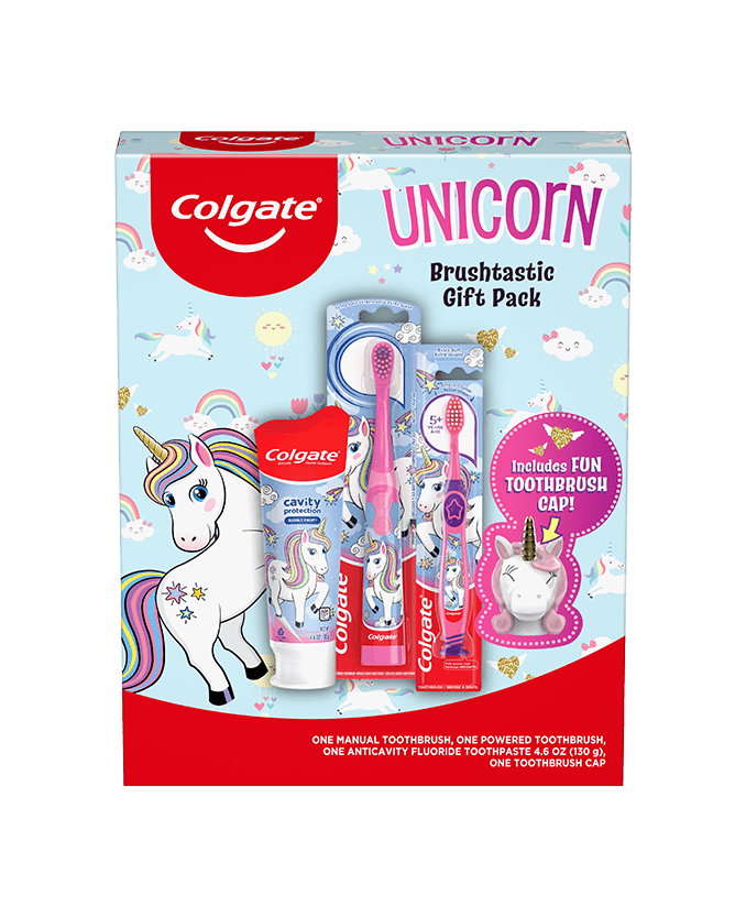 Packshot of Colgate<sup>®</sup> Unicorn Gift Pack