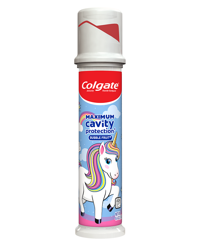 Packshot of Colgate Kids Unicorn Toothpaste