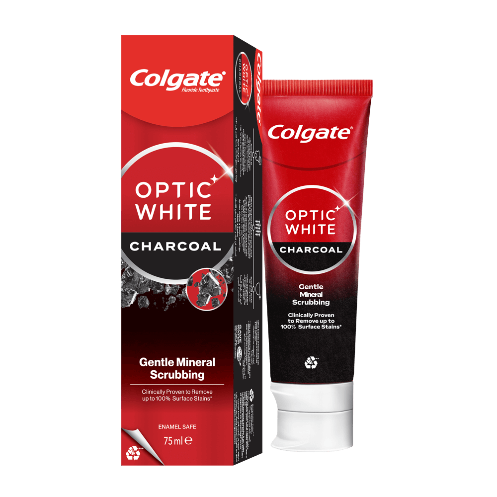 Optic white charcoal Optic white charcoal toothpaste