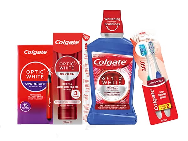 Optic white products Optic white products