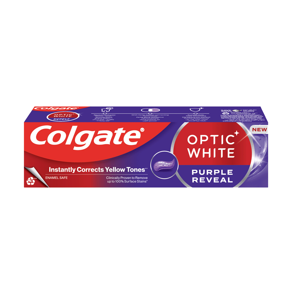 Colgate® Optic White Purple Reveal Toothpaste 75ml
