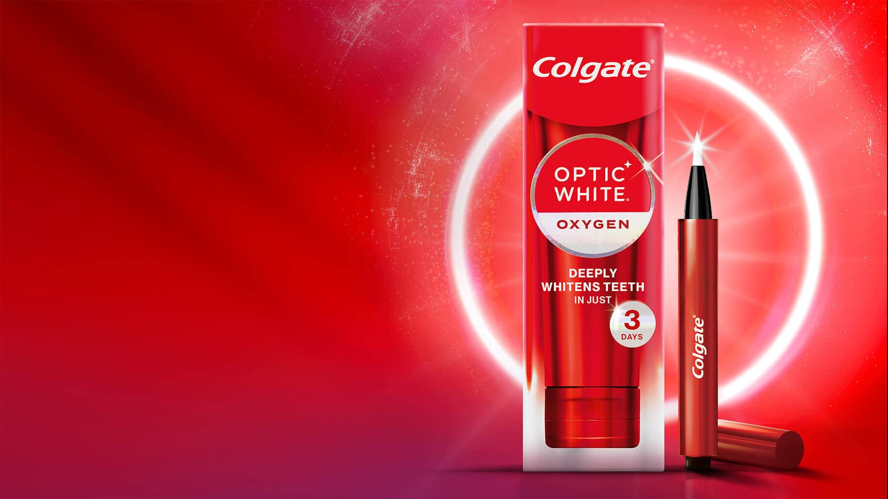 Optic white oxygen and overnight pen 