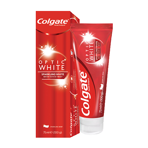Optic white sparkling white toothpaste