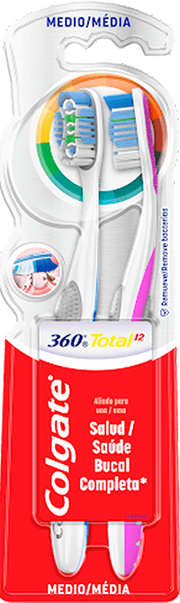 Cepillo Dental Colgate 360° Total 12