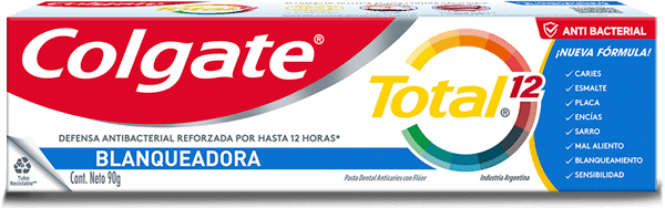Crema Dental Colgate Total 12 Blanqueadora