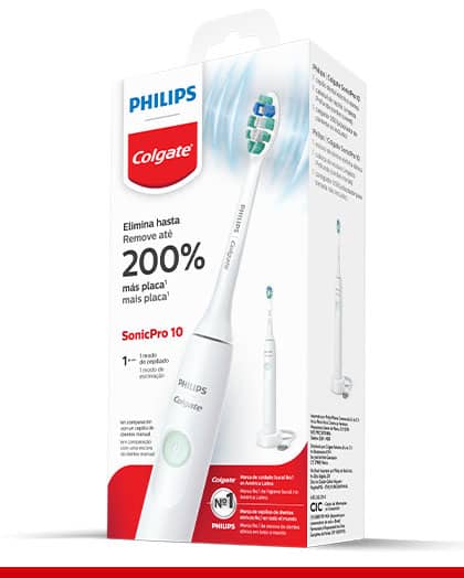 Cepillo dental eléctrico Philips Colgate SonicPro 10