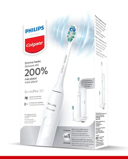 Cepillo dental eléctrico Philips Colgate SonicPro 30