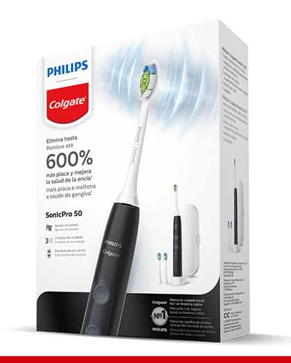 Cepillo dental eléctrico Philips Colgate SonicPro 50 