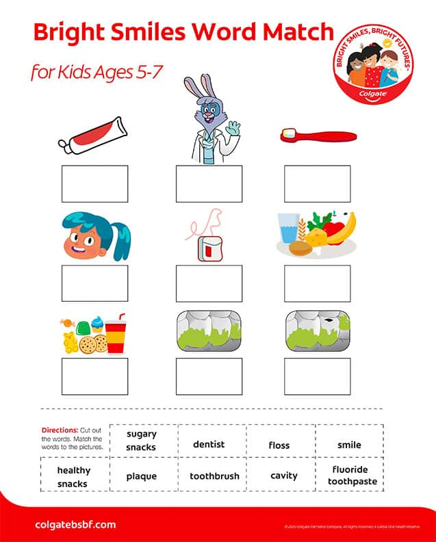 Bright Smiles Word Match