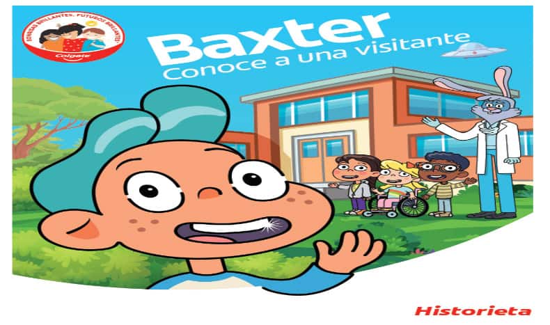 Baxter Meets a Visitor Story Book Baxter Meets a Visitor Story Book