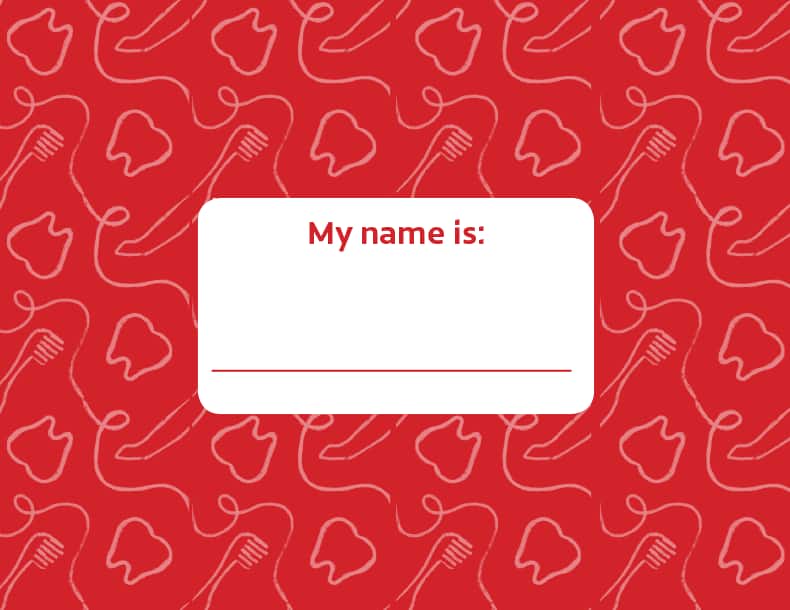 This is My Bright Smile Emergent Reader Name
