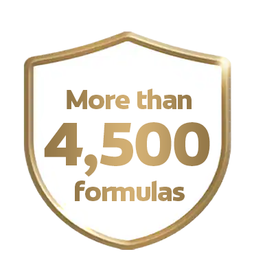 More than 4500 formulas
