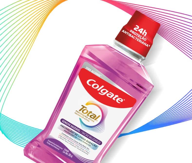 Enjuague bucal clean mint Colgate Total