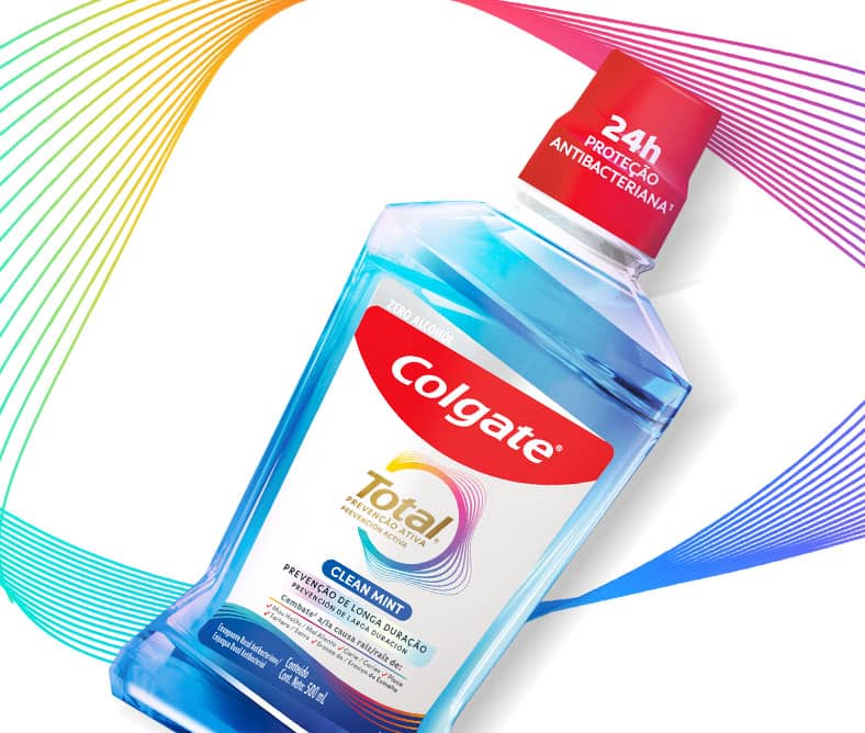 Enjuague bucal clean mint Colgate Total