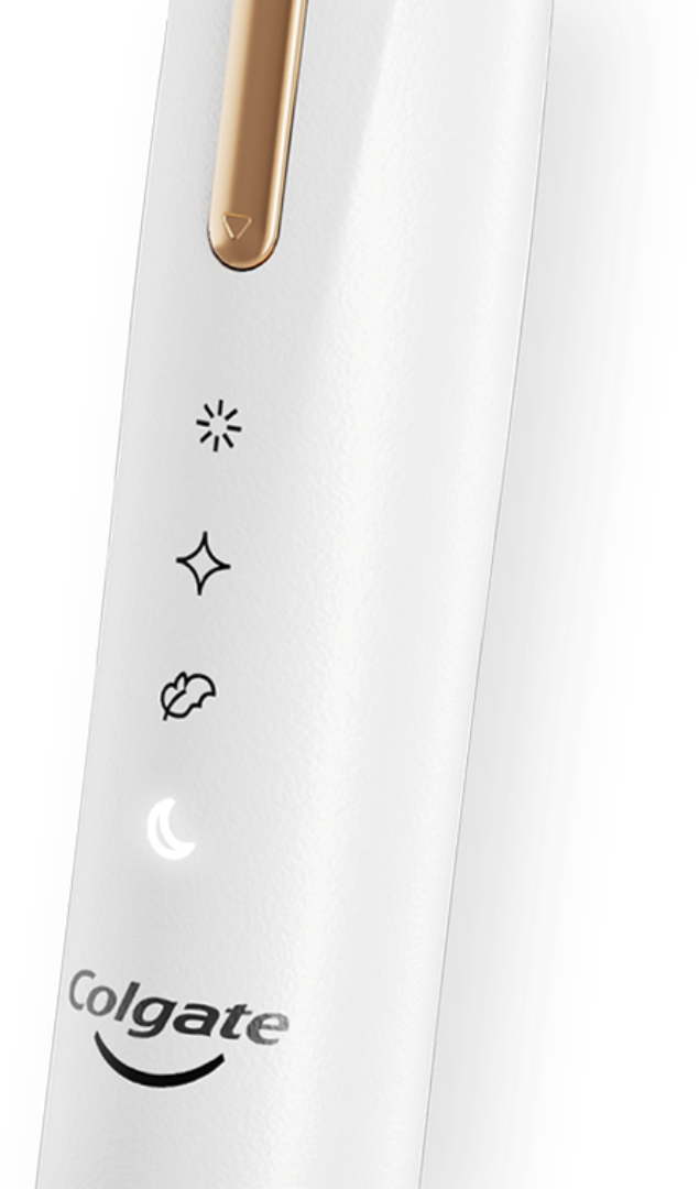 Night spa mode on electric toothbrush