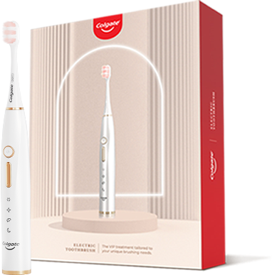 What's inside Colgate Electric Toothbrush package
