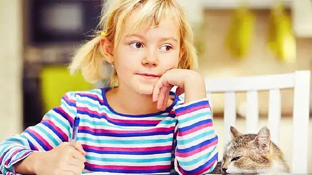kid with open bite