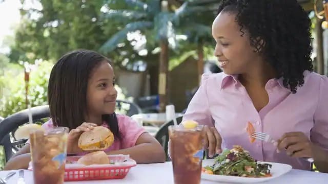 child eating tooth friendly lunch child eating tooth friendly lunch