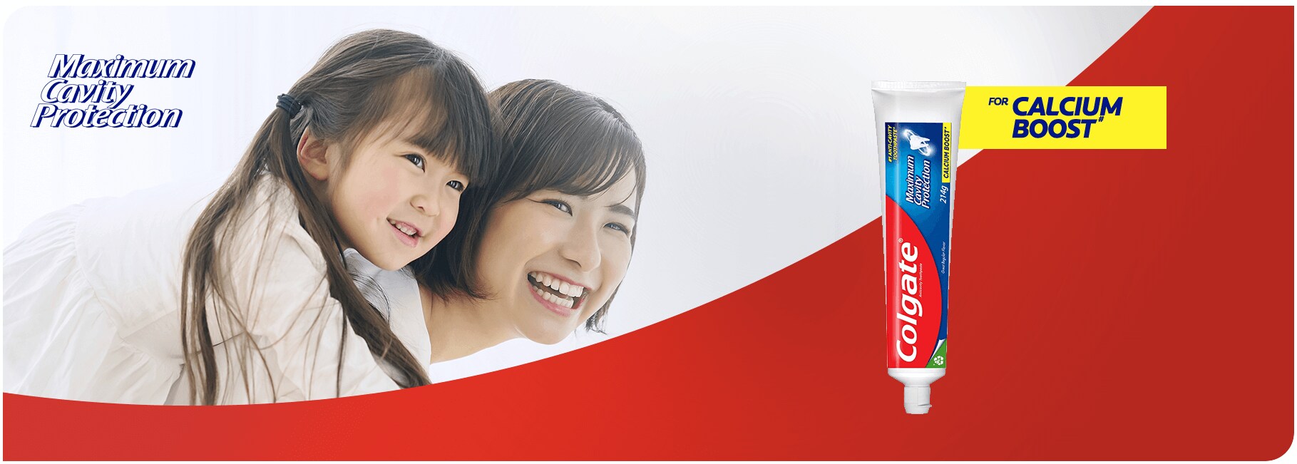 Colgate Maximum Cavity Protection with Calcium boost formula 
